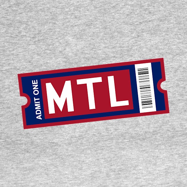 MTL Ticket by CasualGraphic